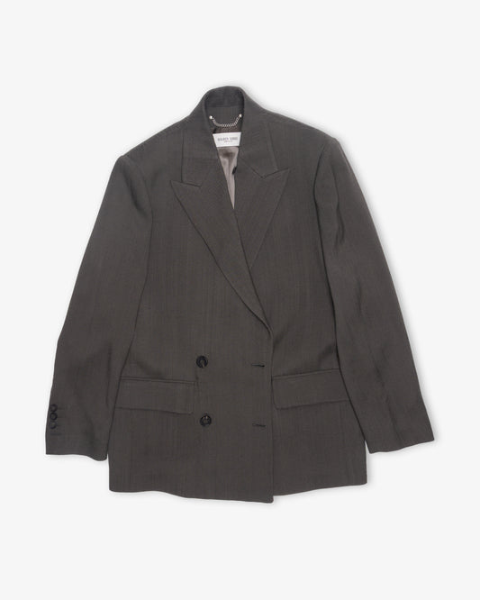 GOLDEN GOOSE Journey W´s DB Blazer with Coulisse Textured Viscose Faux Uni