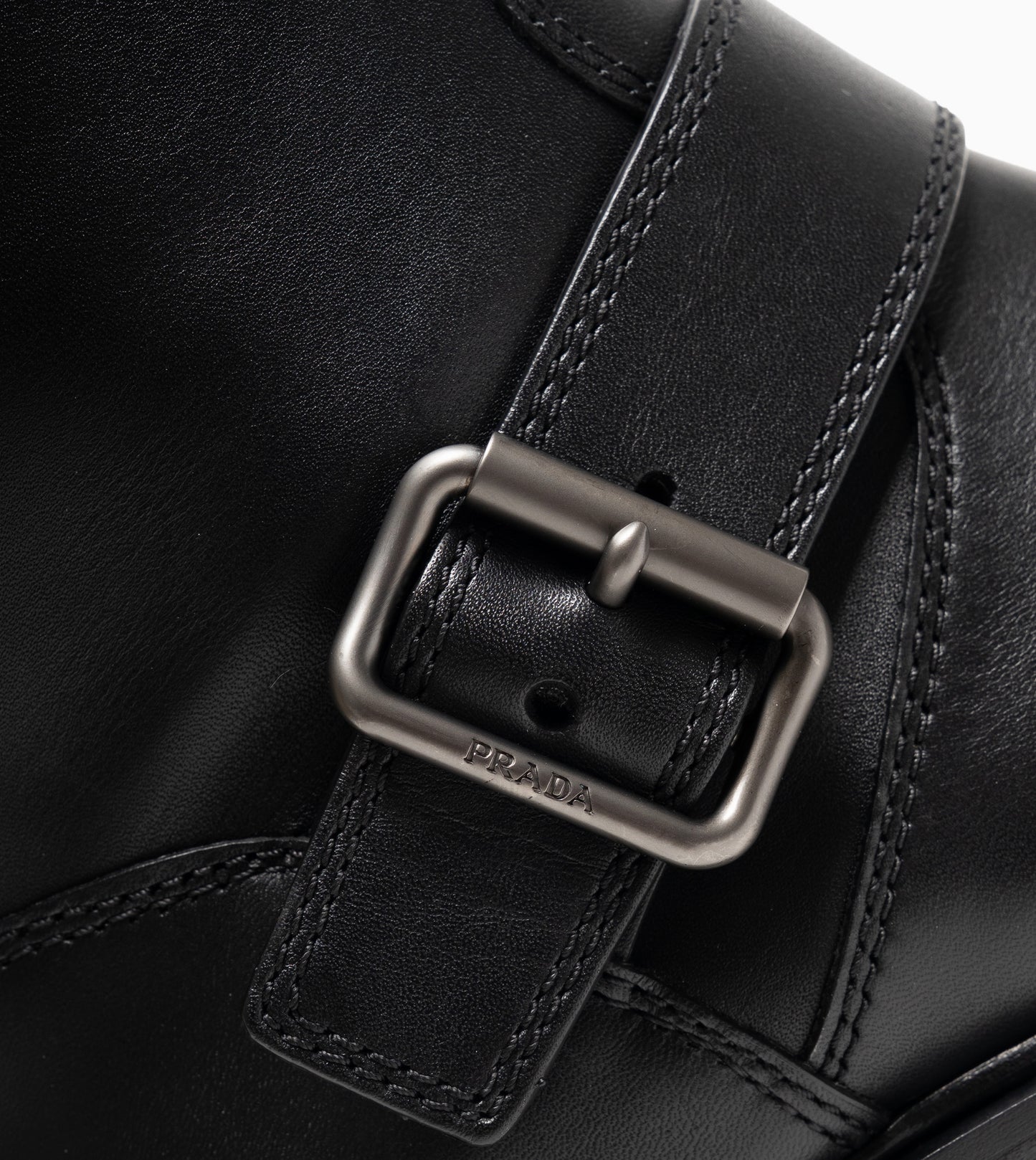 PRADA VITELLO BOOTS BLACK