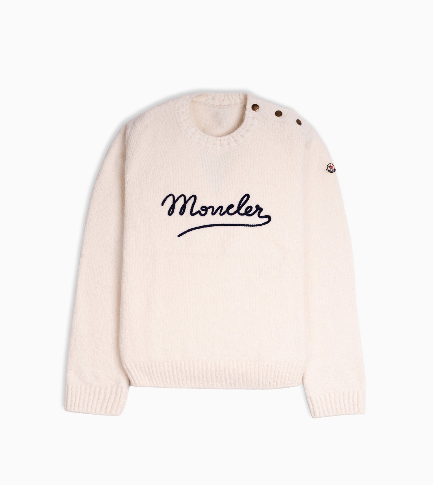 MONCLER Crew Neck Beige