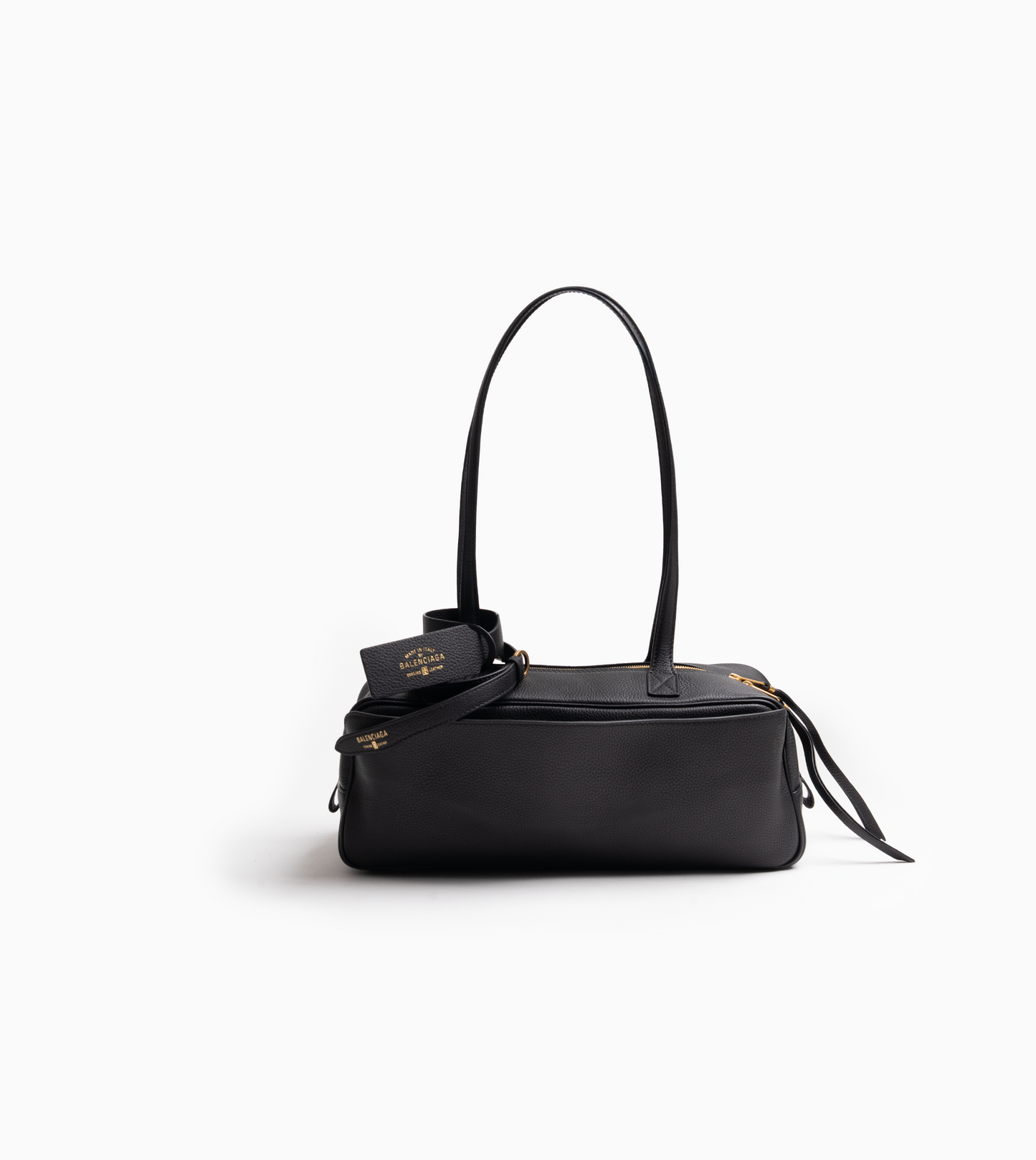 BALENCIAGA Carrie Bowling Bag Small Black