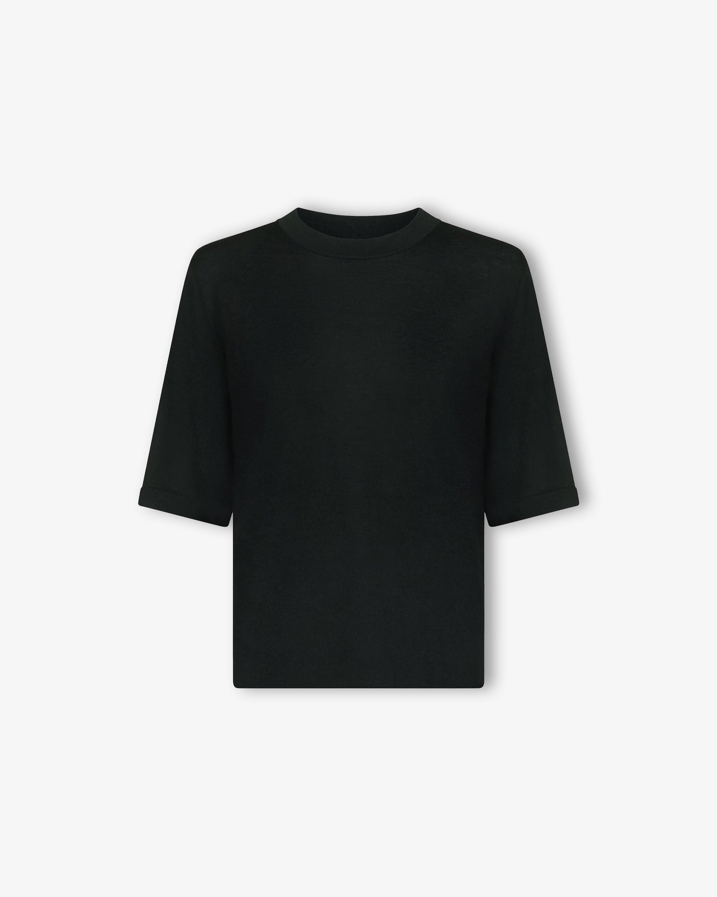 LOU LOU DE SAISON Nala LDS Fine Short Sleeve Top Black