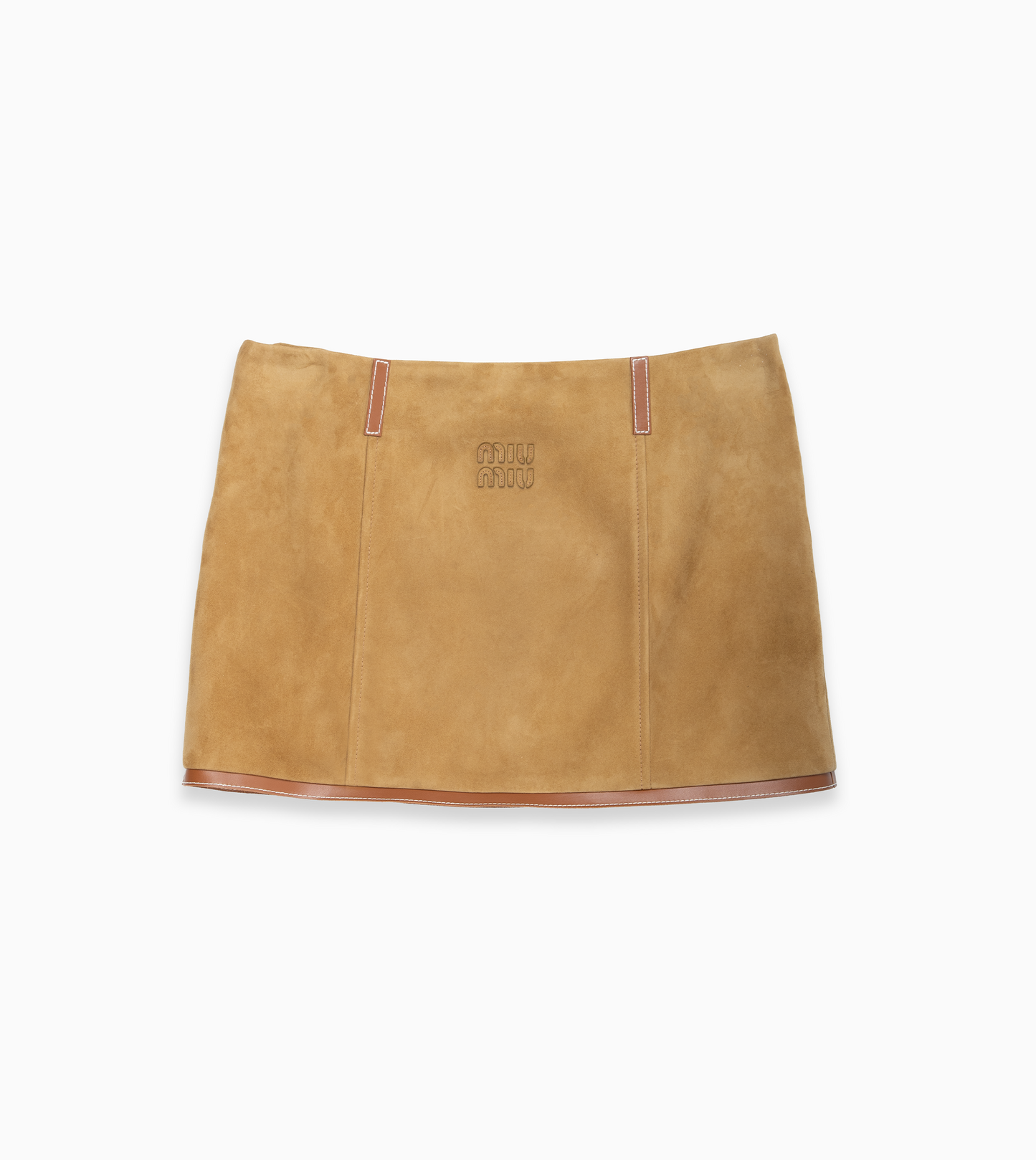 MIU MIU Leather Skirt