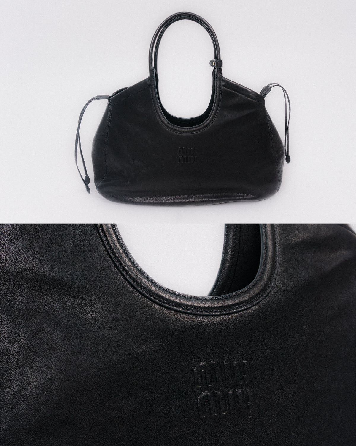 MIU MIU Hand Bag Black