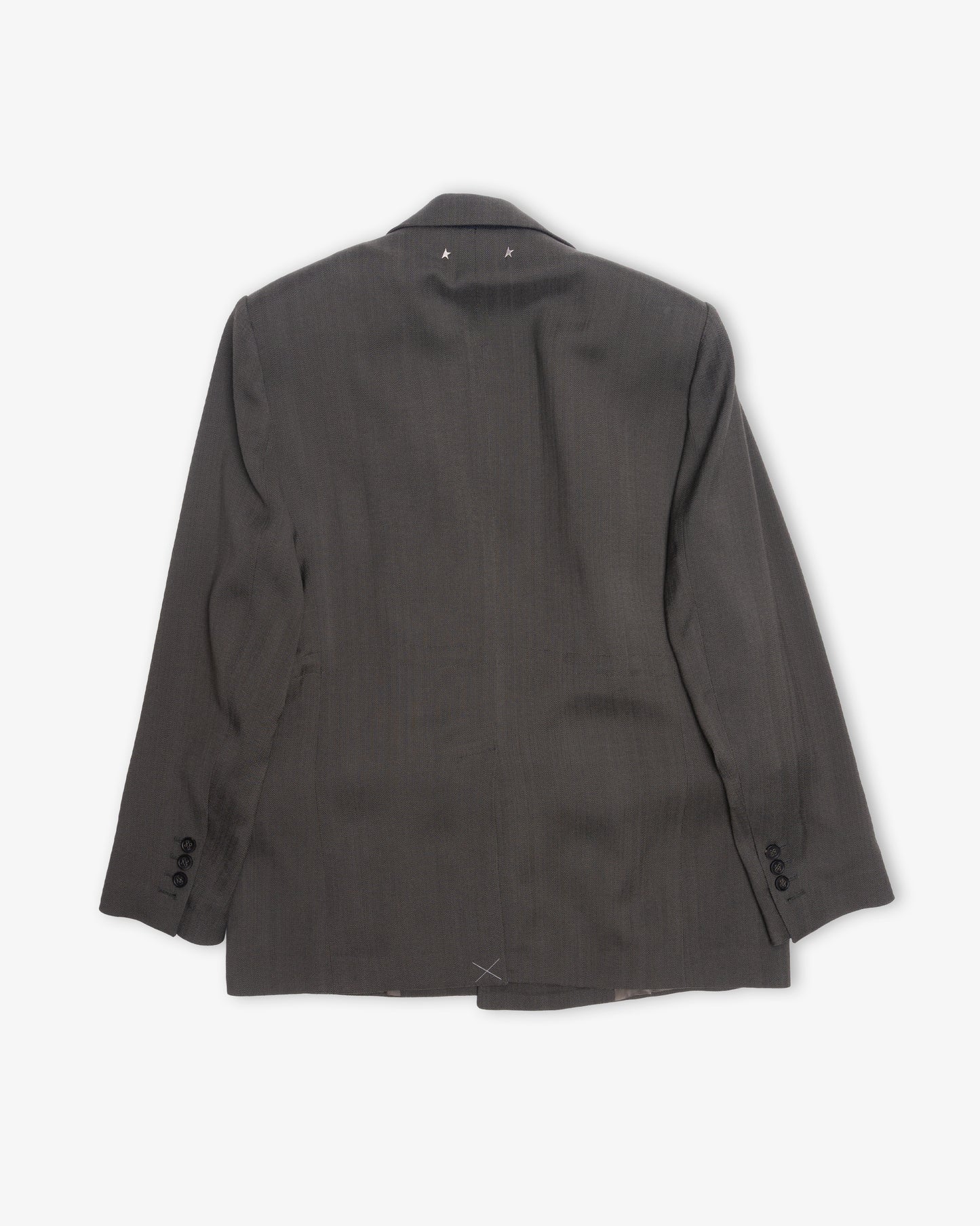 GOLDEN GOOSE Journey W´s DB Blazer with Coulisse Textured Viscose Faux Uni