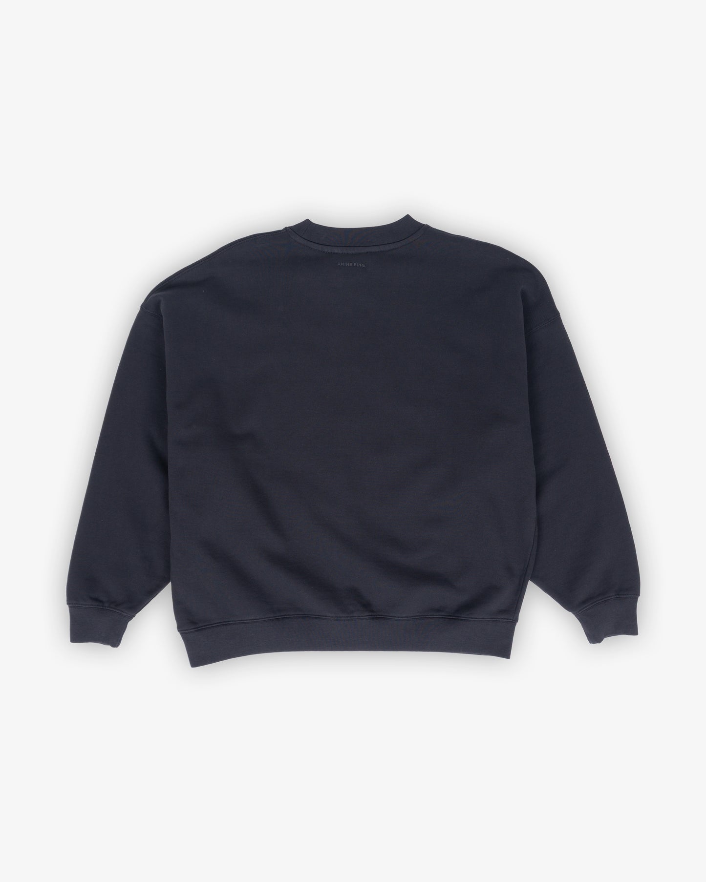 ANINE BING Miles Sweatshirt Collegiate Vintage Black