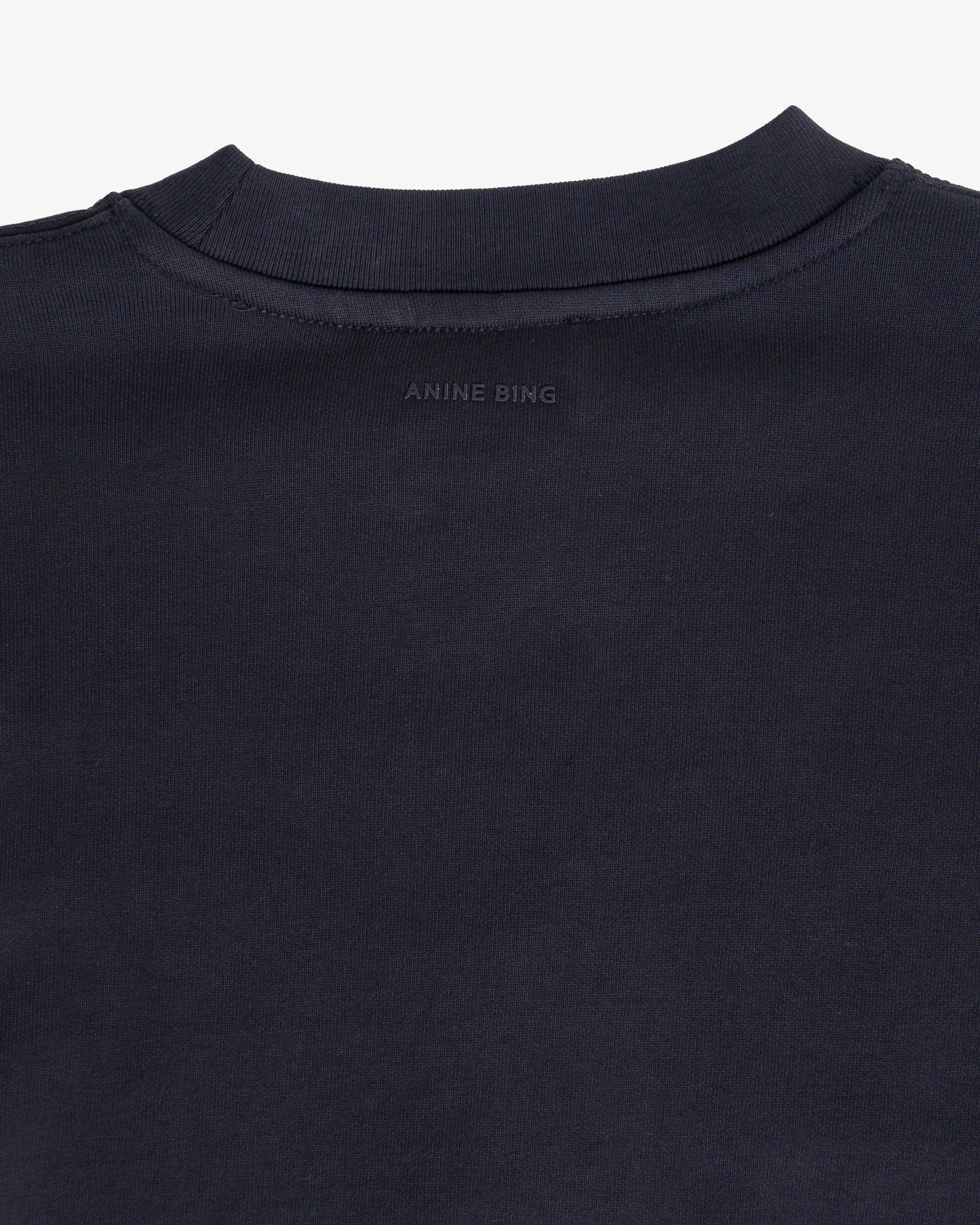ANINE BING Miles Sweatshirt Collegiate Vintage Black