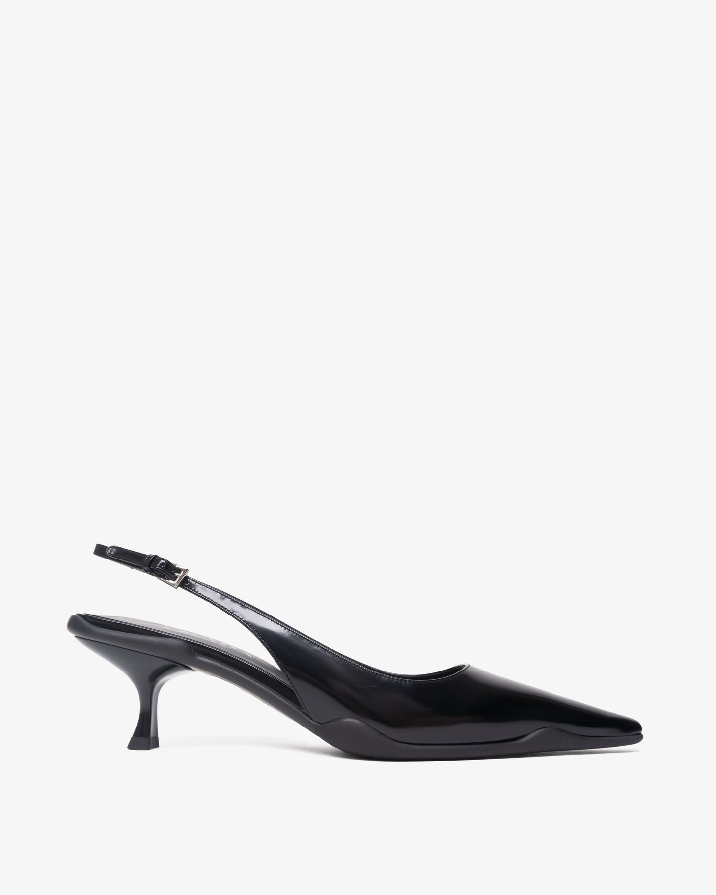 PRADA Open Hell-Shoes Black
