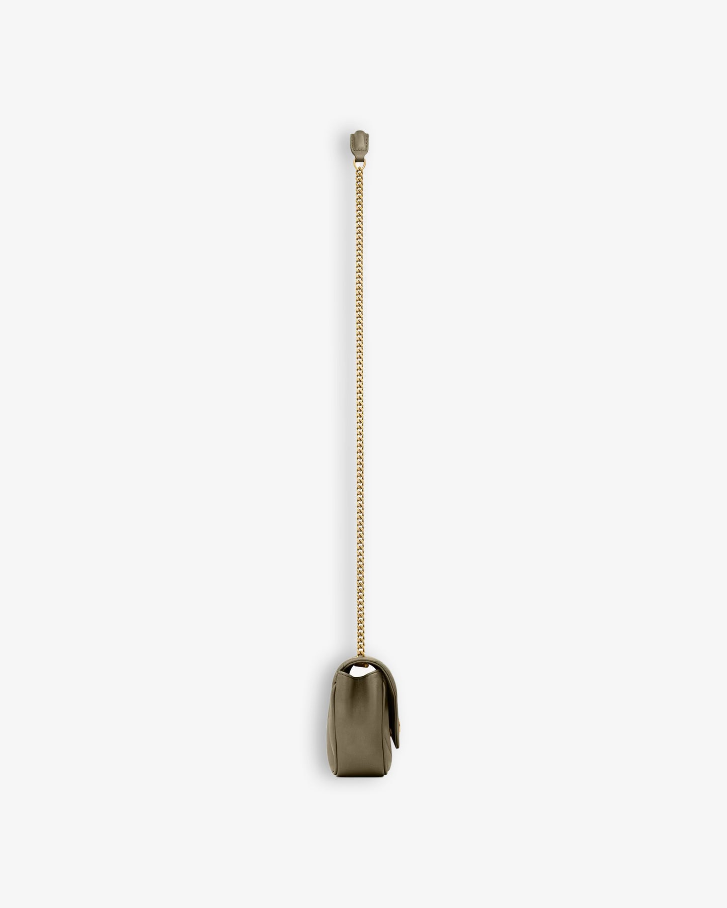 SAINT LAURENT YSL M.Bag with Removable Chain DK Strong Moss