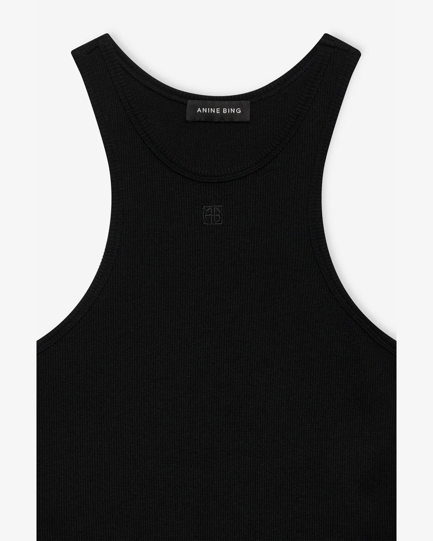 ANINE BING Cole Tank Black