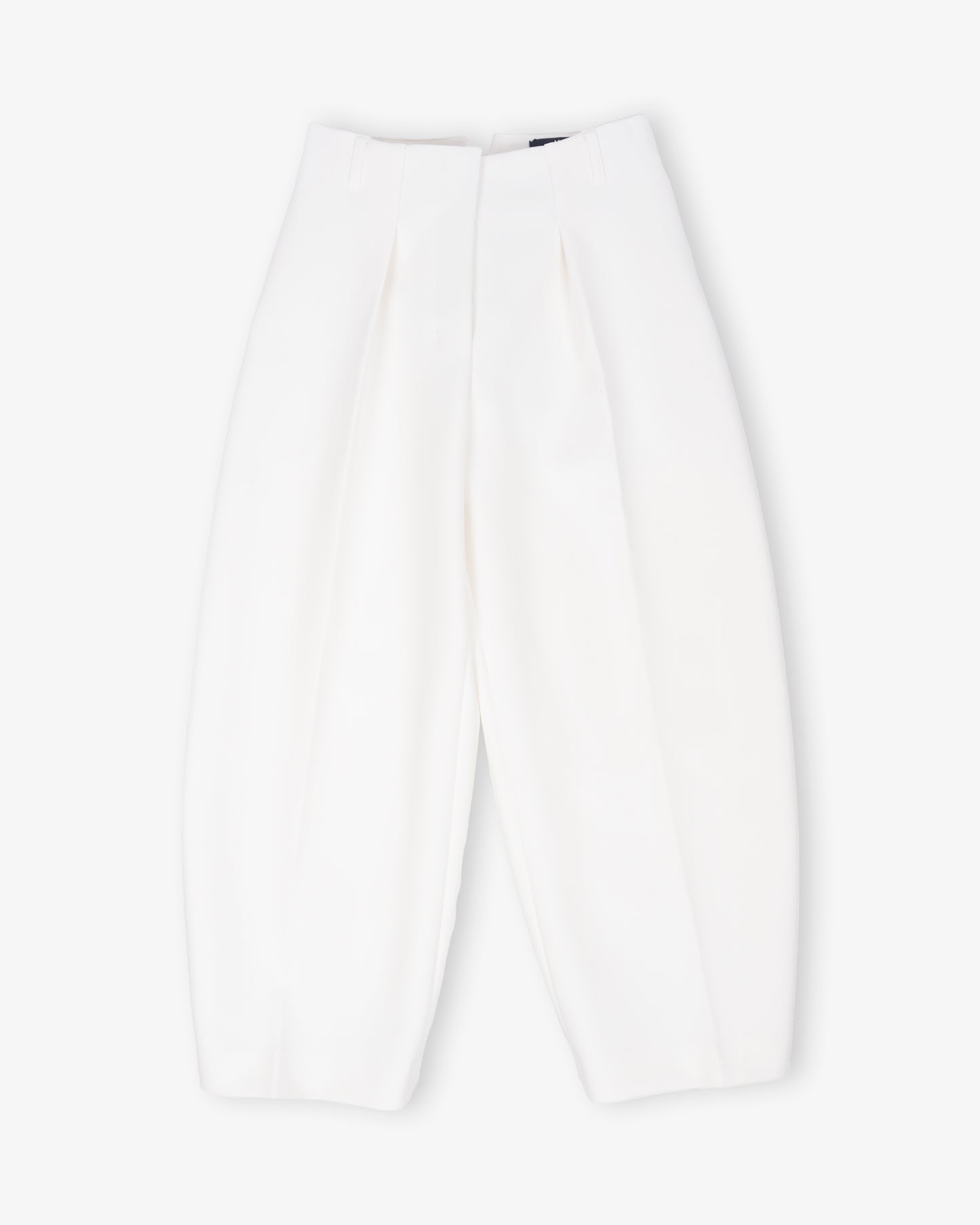 JACQUEMUS Le Pantalon Ovalo White