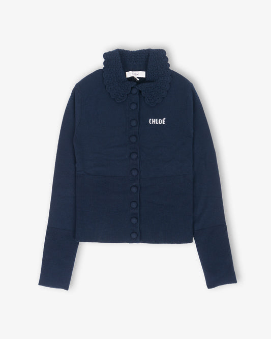 CHLOÉ Cardigan Navy