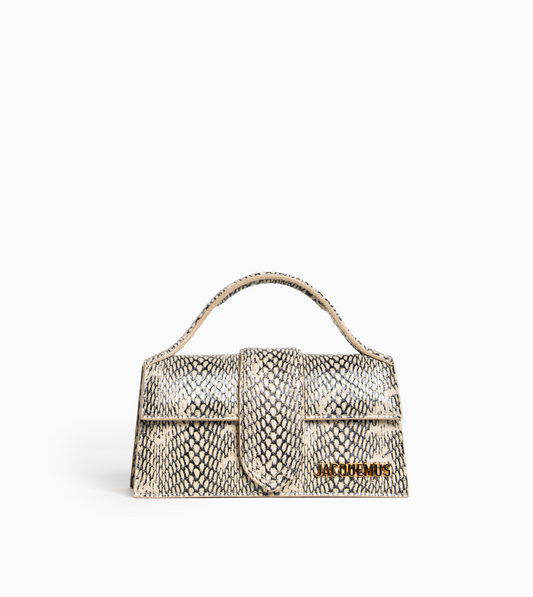 JACQUEMUS  THE BAMBINO BAG BEIGE