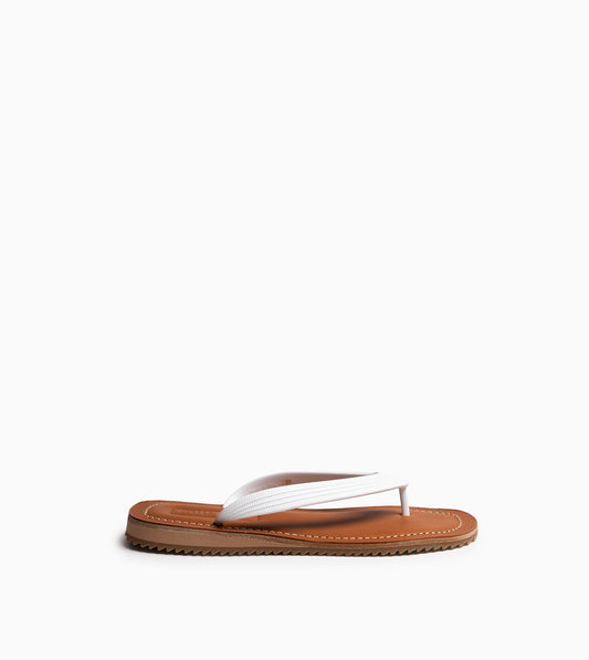 MIU MIU Plastic Thongs White
