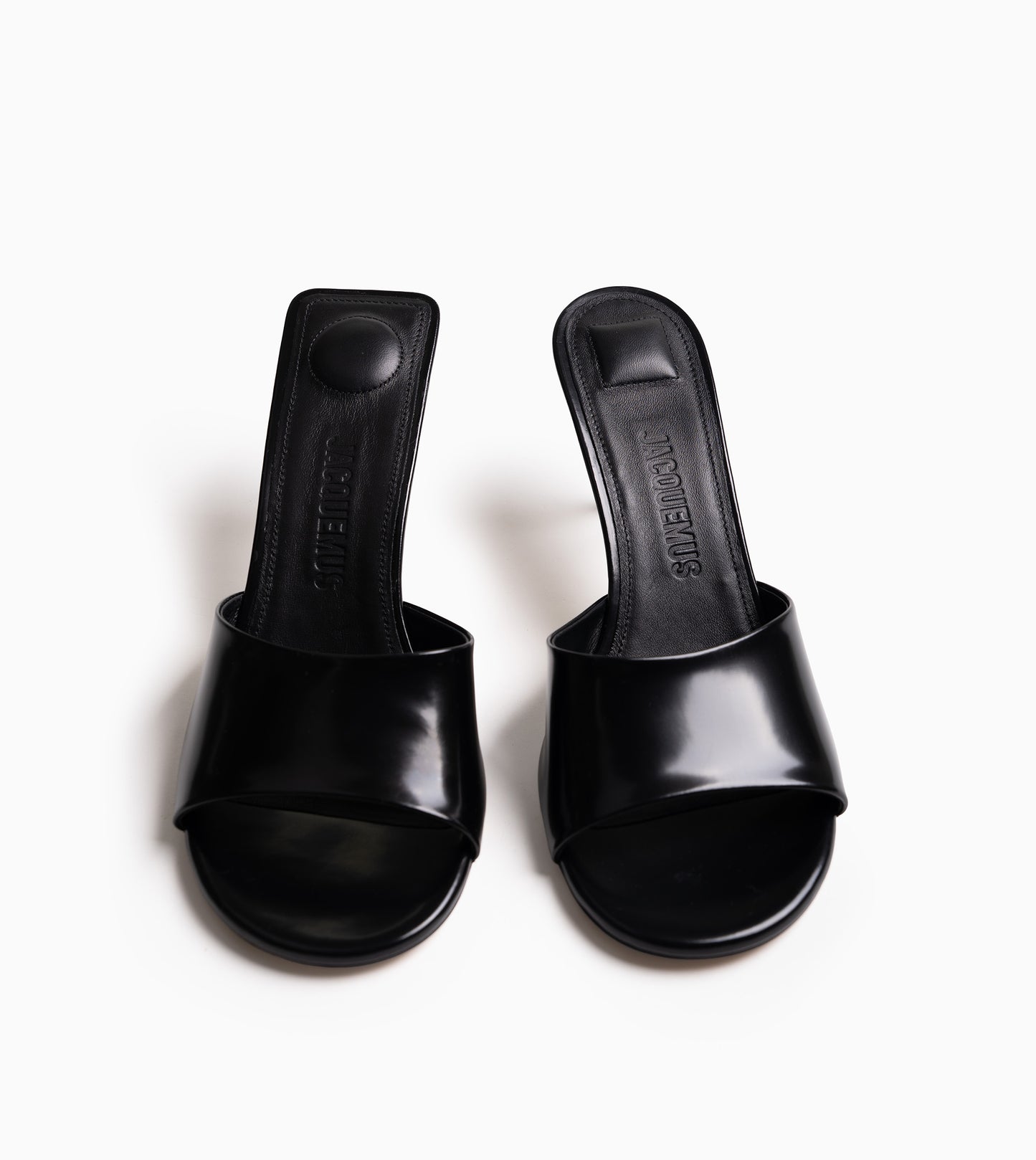 JACQUEMUS Les Mules Cubisto Black