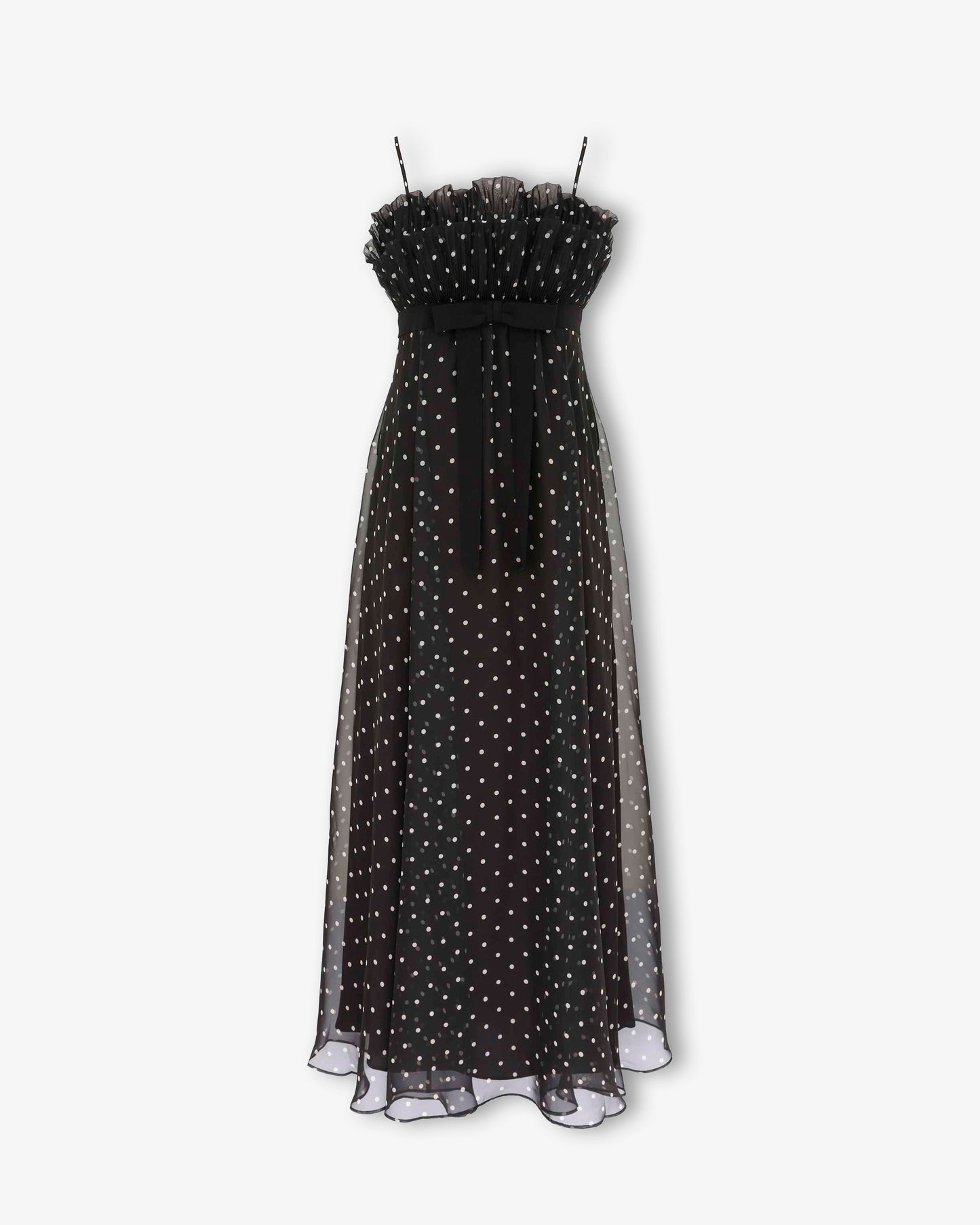 ZIMMERMANN Frill Pleated Midi Dress