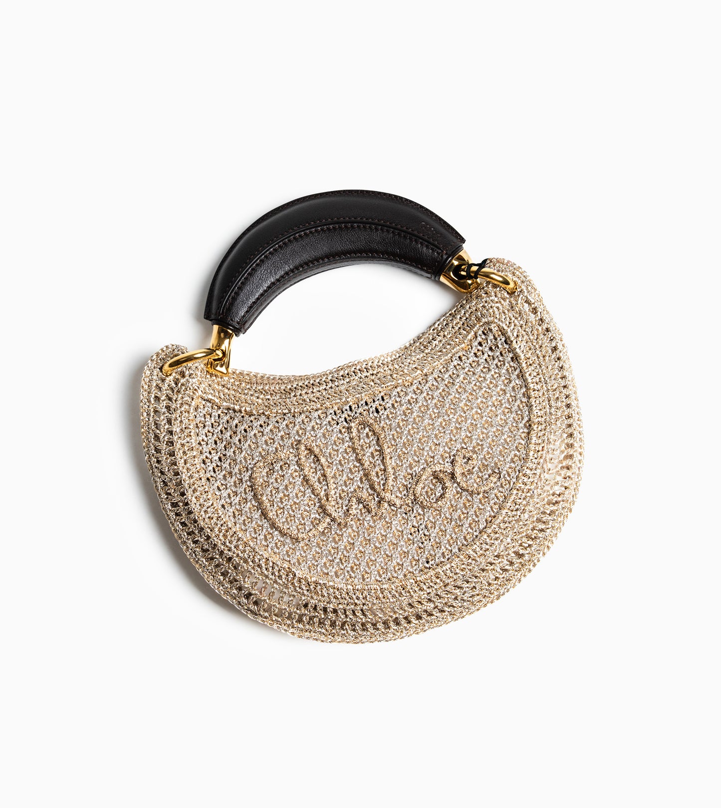 CHLOÉ Mini Hobo Bag Silver