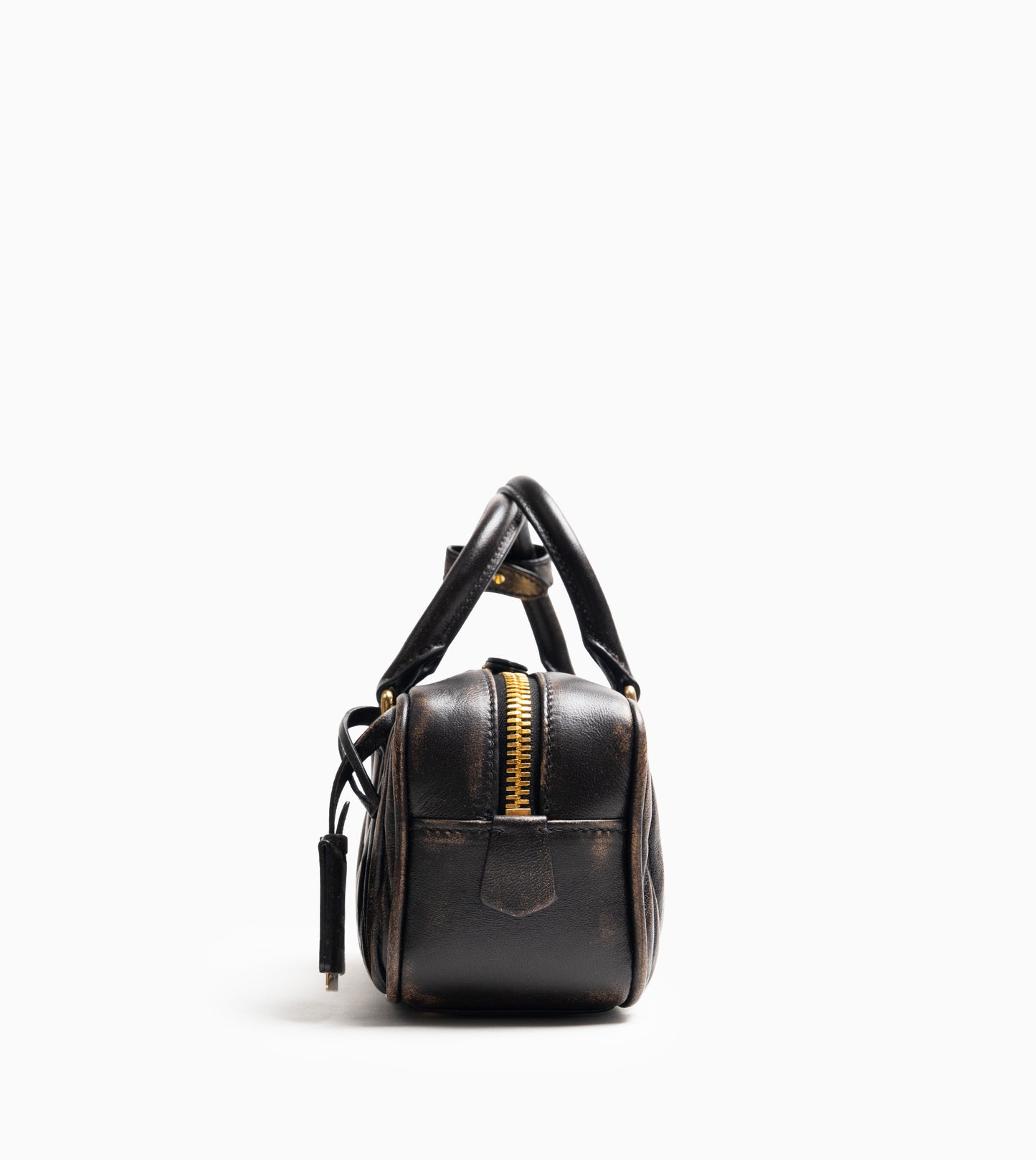 MIU MIU ARCADIA BAG MATELASSE OLD-CAFFE