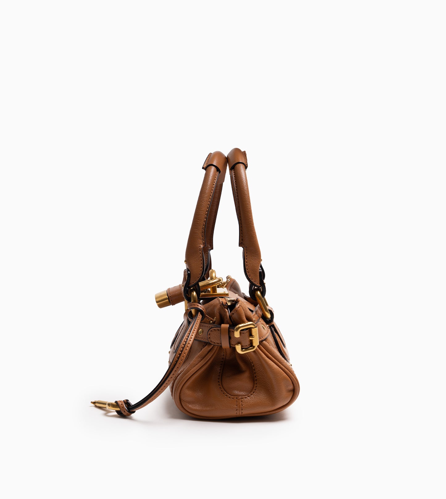 CHLOE M PADDINGTON BAG MUSTANG BROWN