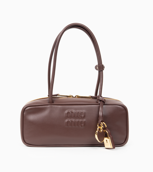 MIU MIU- Leather Beau Bag