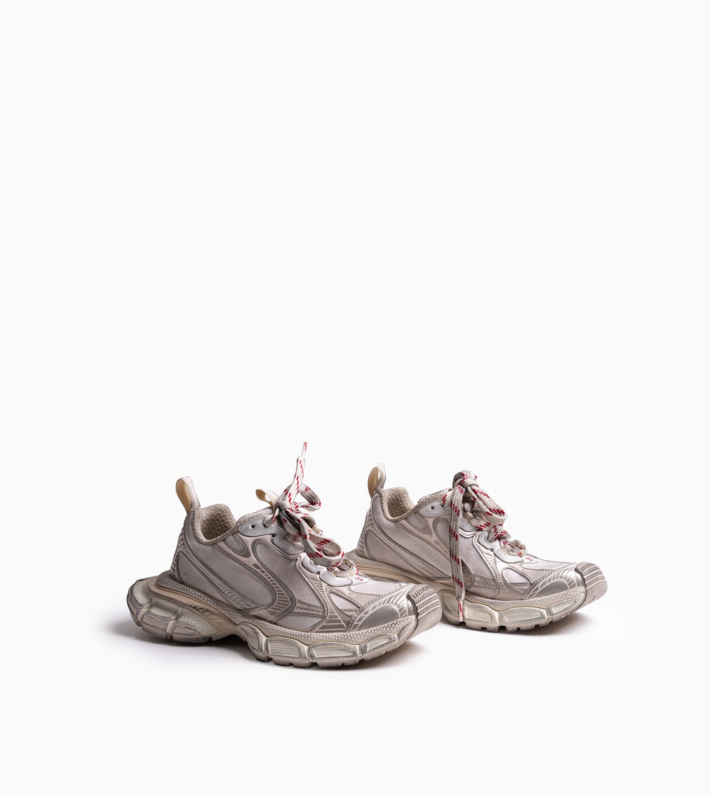 BALENCIAGA Sneakers Beige Mix / Red