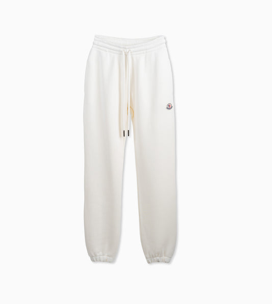 MONCLER SWEAT BOTTONS ECRU