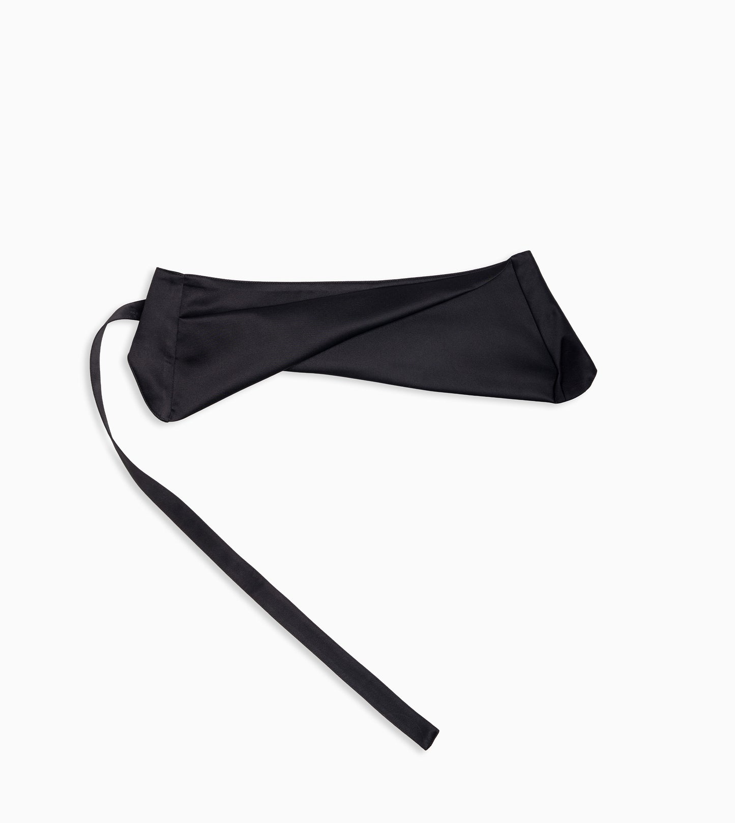 VICTORIA BECKHAM Basque Detail Waist Belt Black