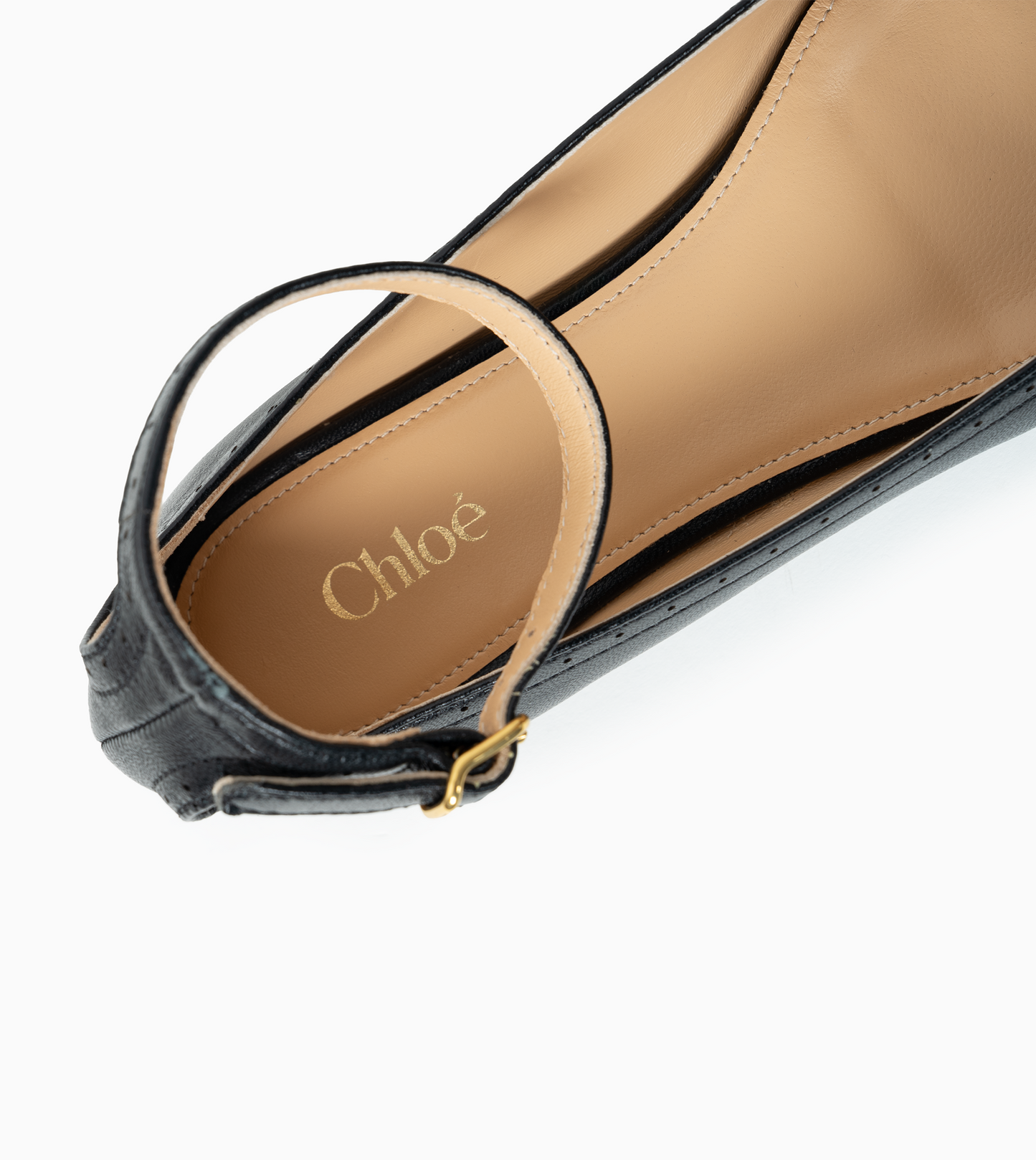 CHLOE MISTY BALLERINA BLACK