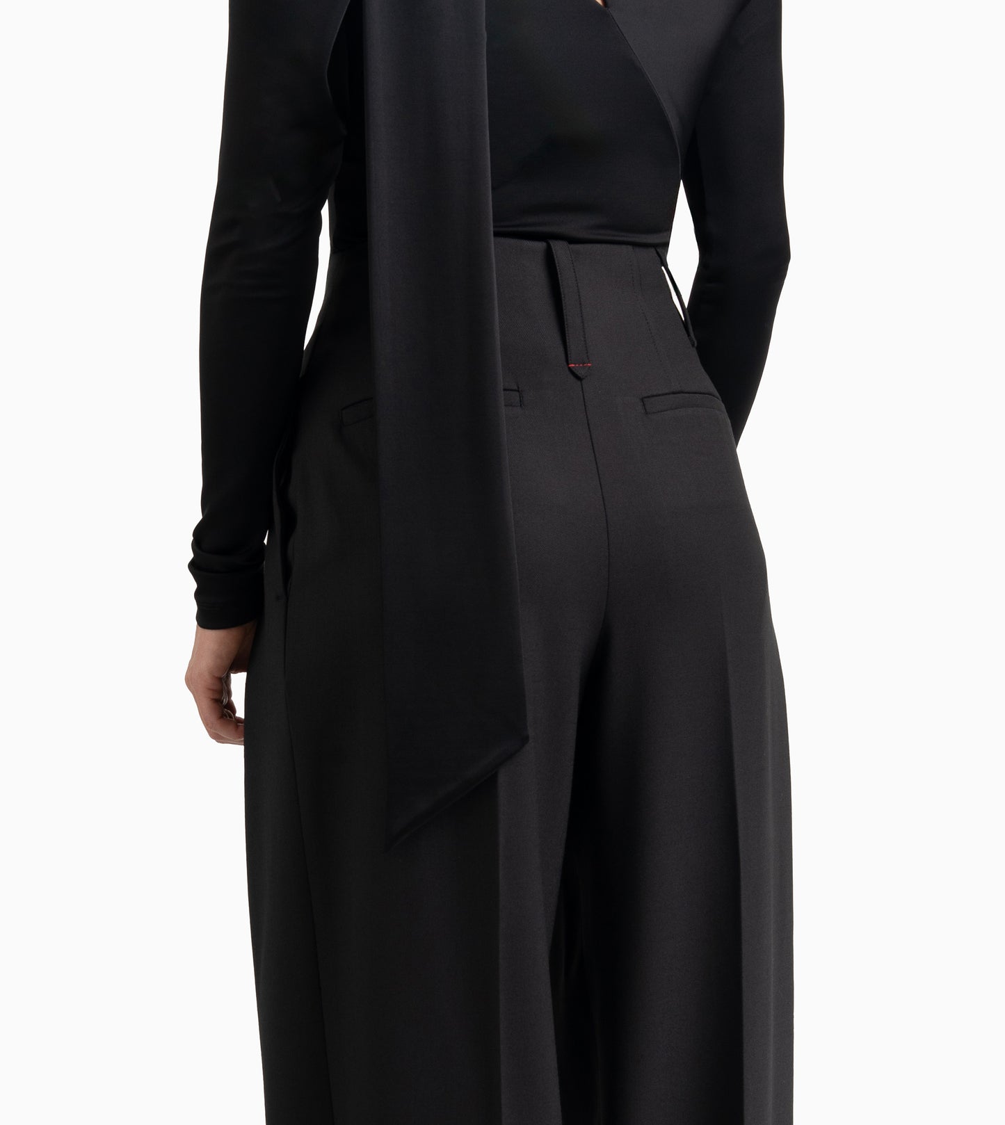 VICTORIA BECKHAM- High Waist Cinch Trouser