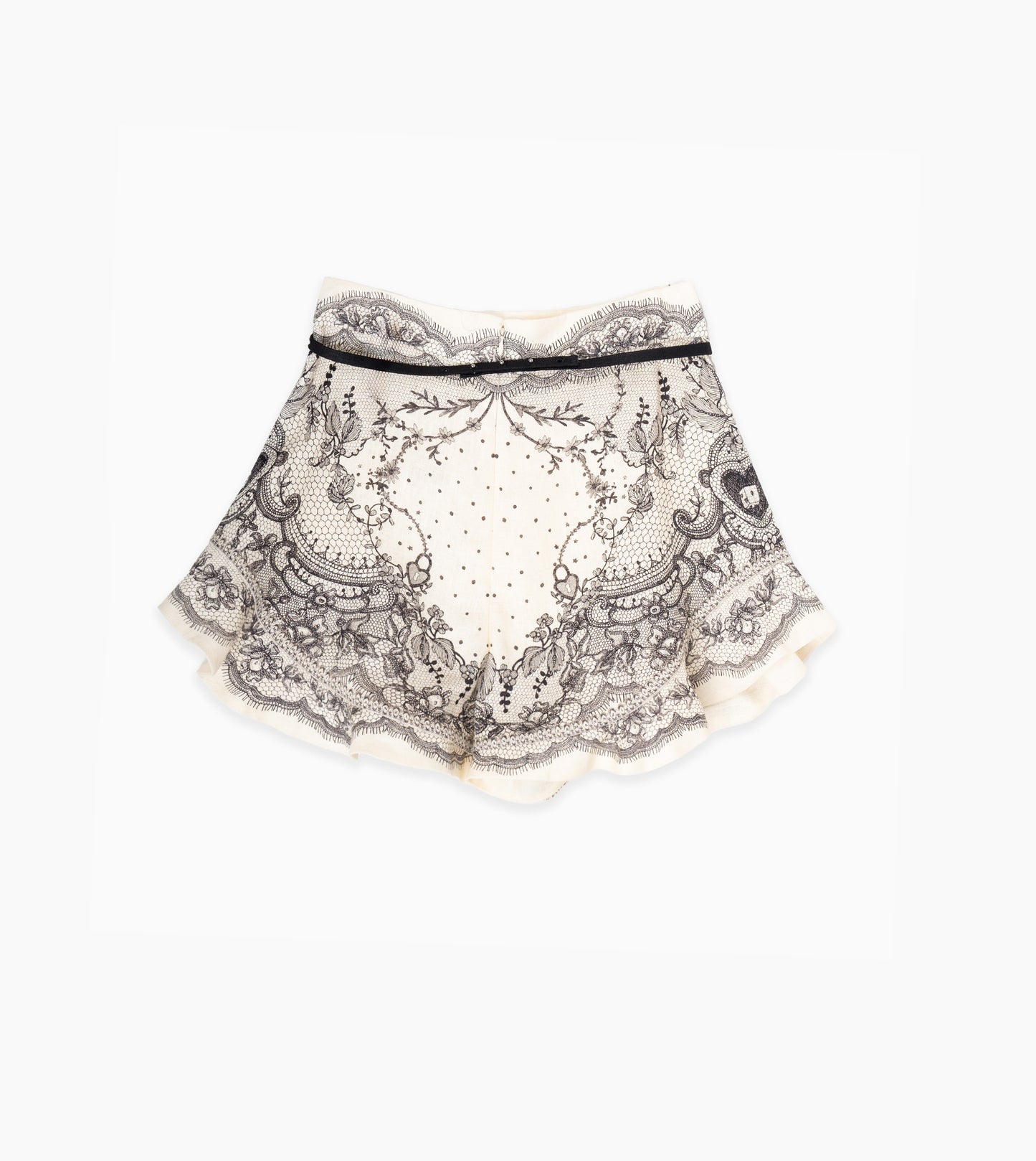 ZIMMERMANN- Crush Flat Front Frill Short