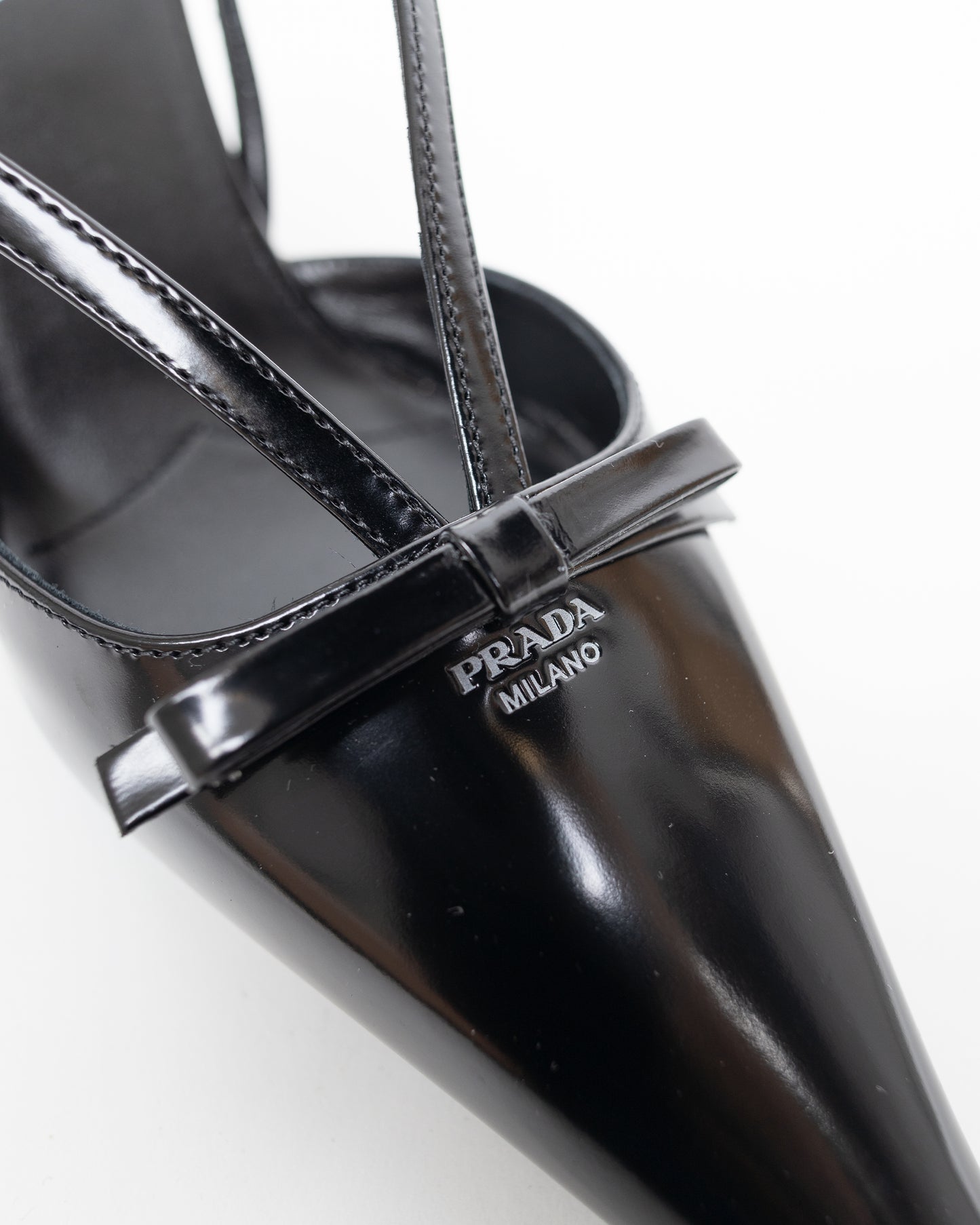 PRADA Open Hell Shoes Black