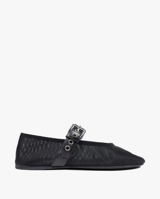 MIU MIU Leather Shoes Black