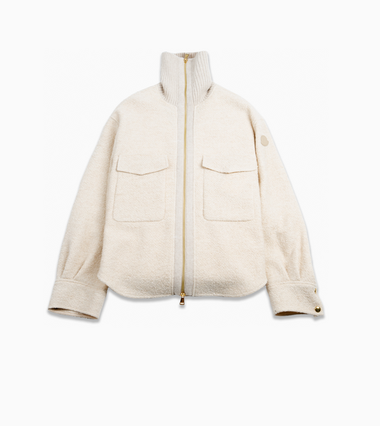 MONCLER BOUCLE SHIRT BEIGE
