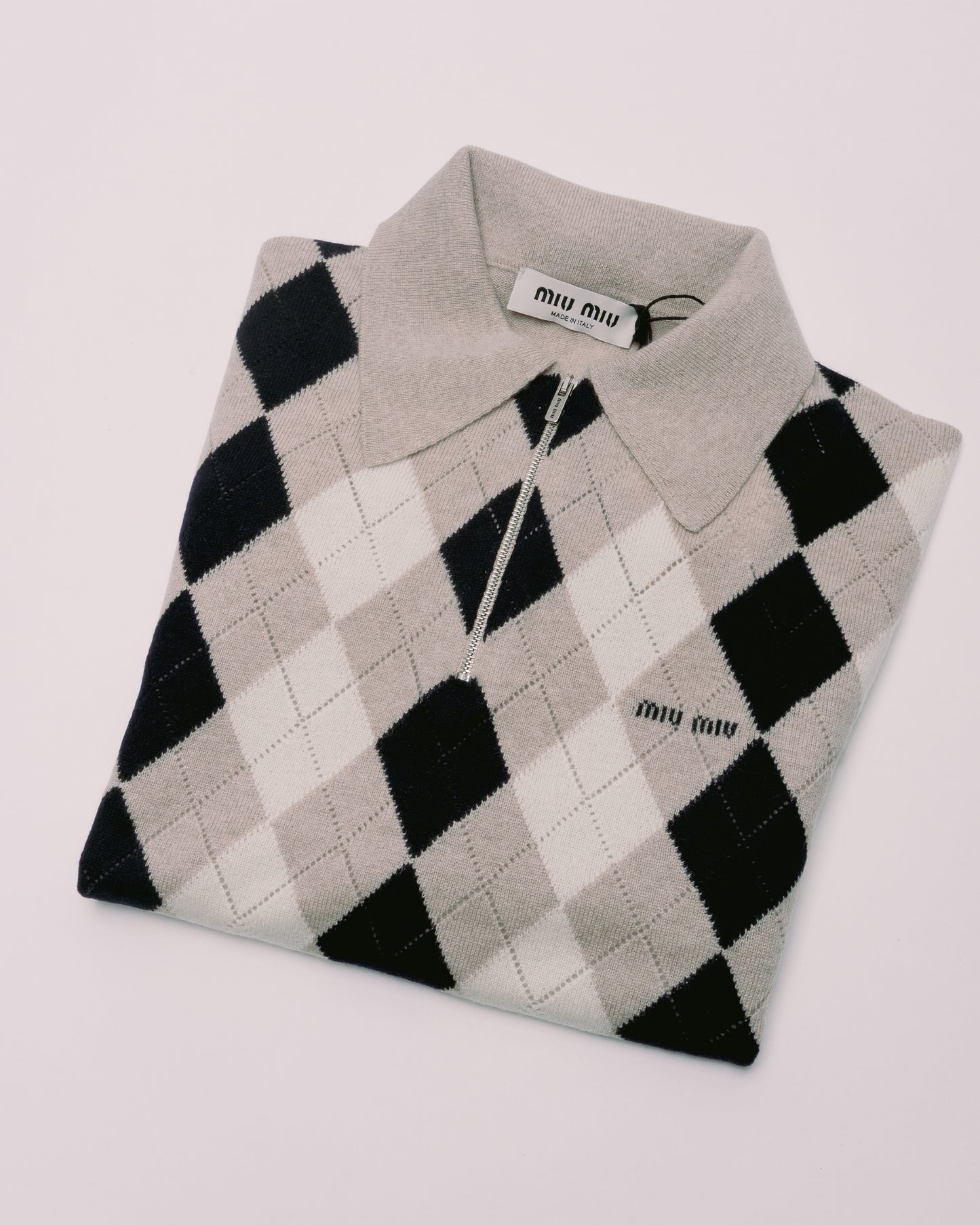 MIU MIU Polo Shirt Beige