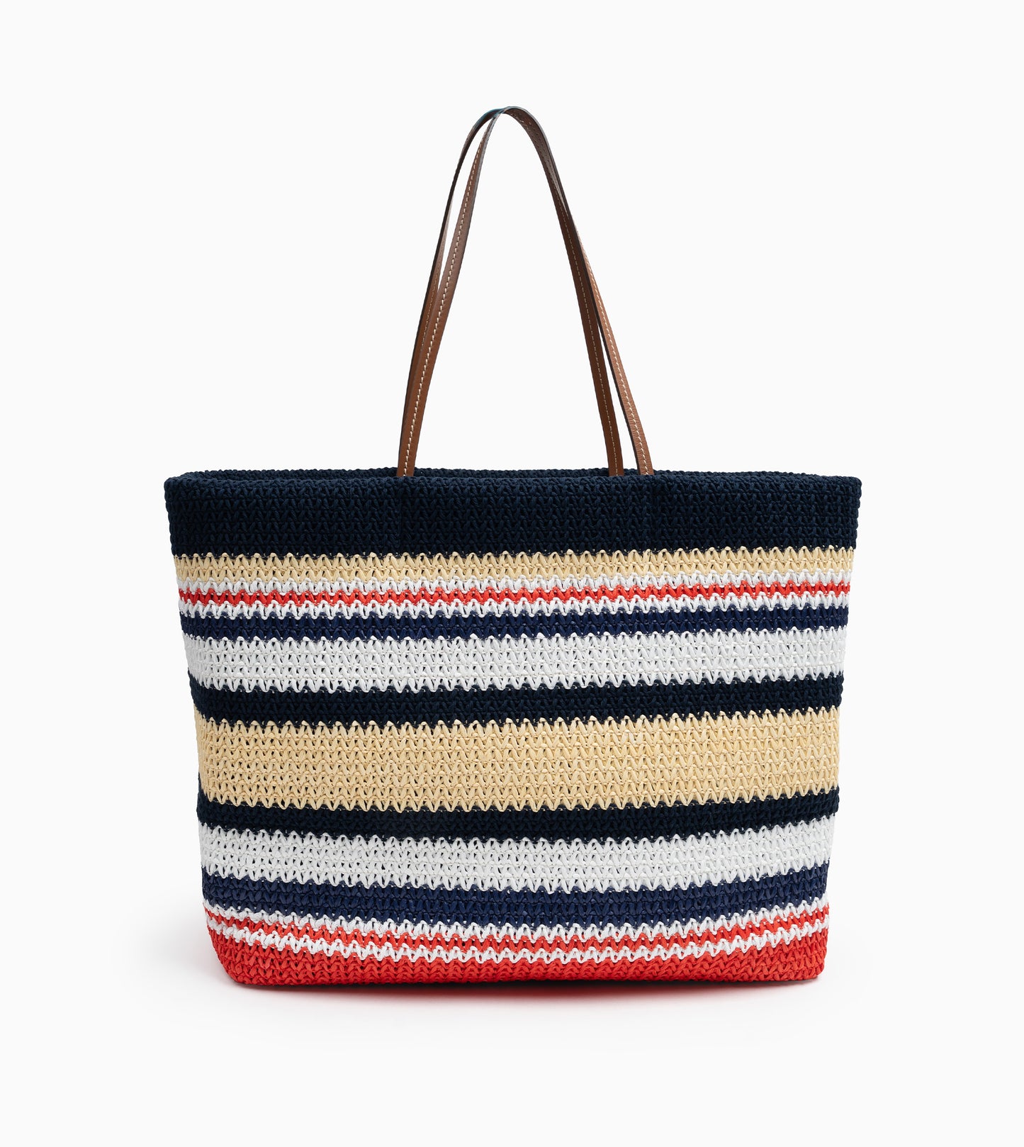 MIU MIU Woven Tote Bag with Raffia Effect Blue