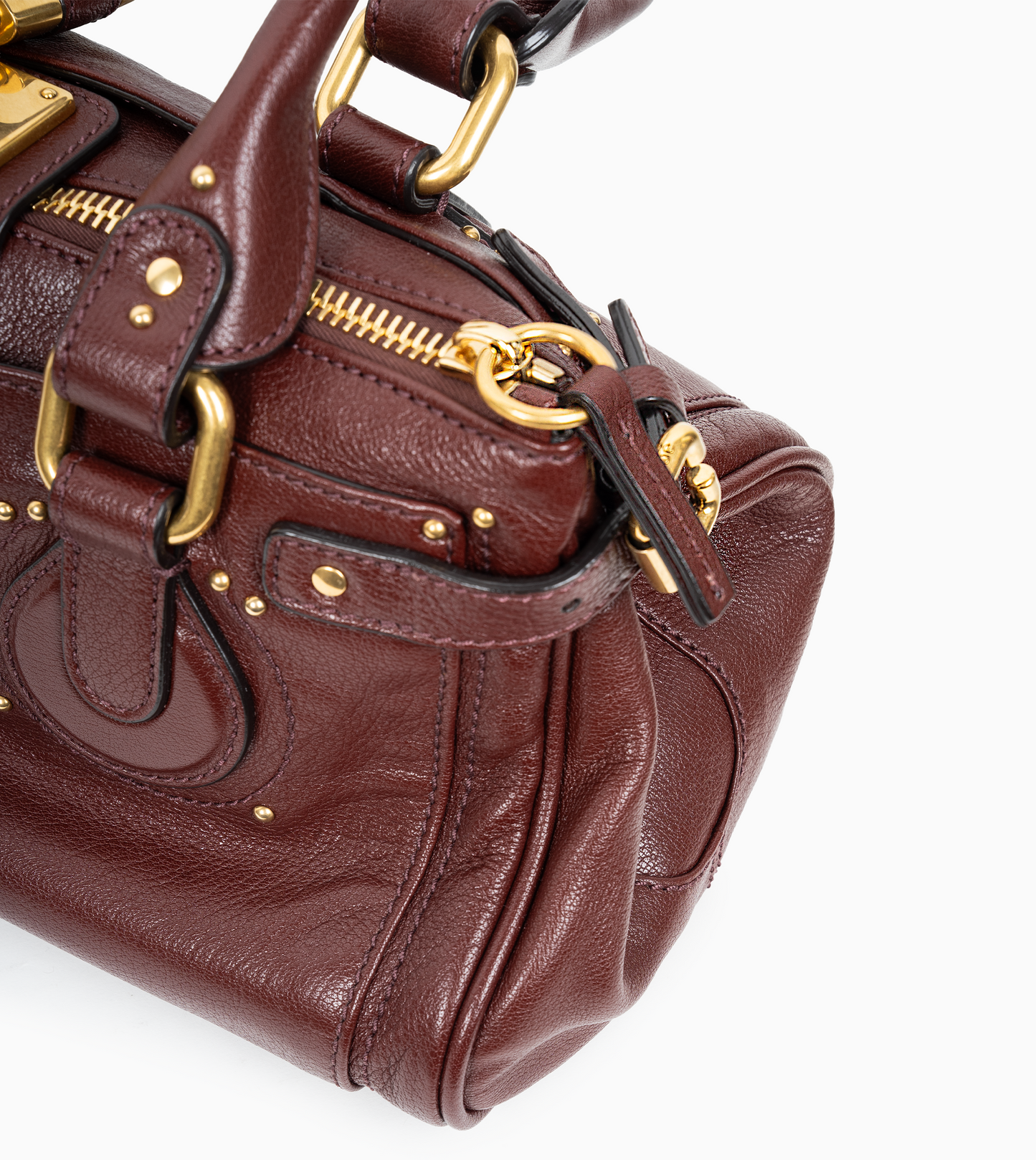 CHLOE PADDINGTON BAG CRAFTY BROWN
