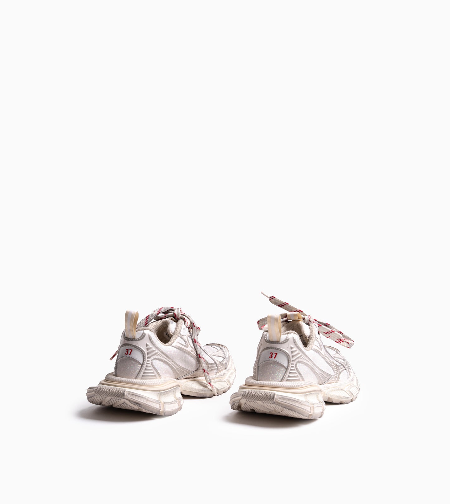 BALENCIAGA Sneakers Beige Mix / Red