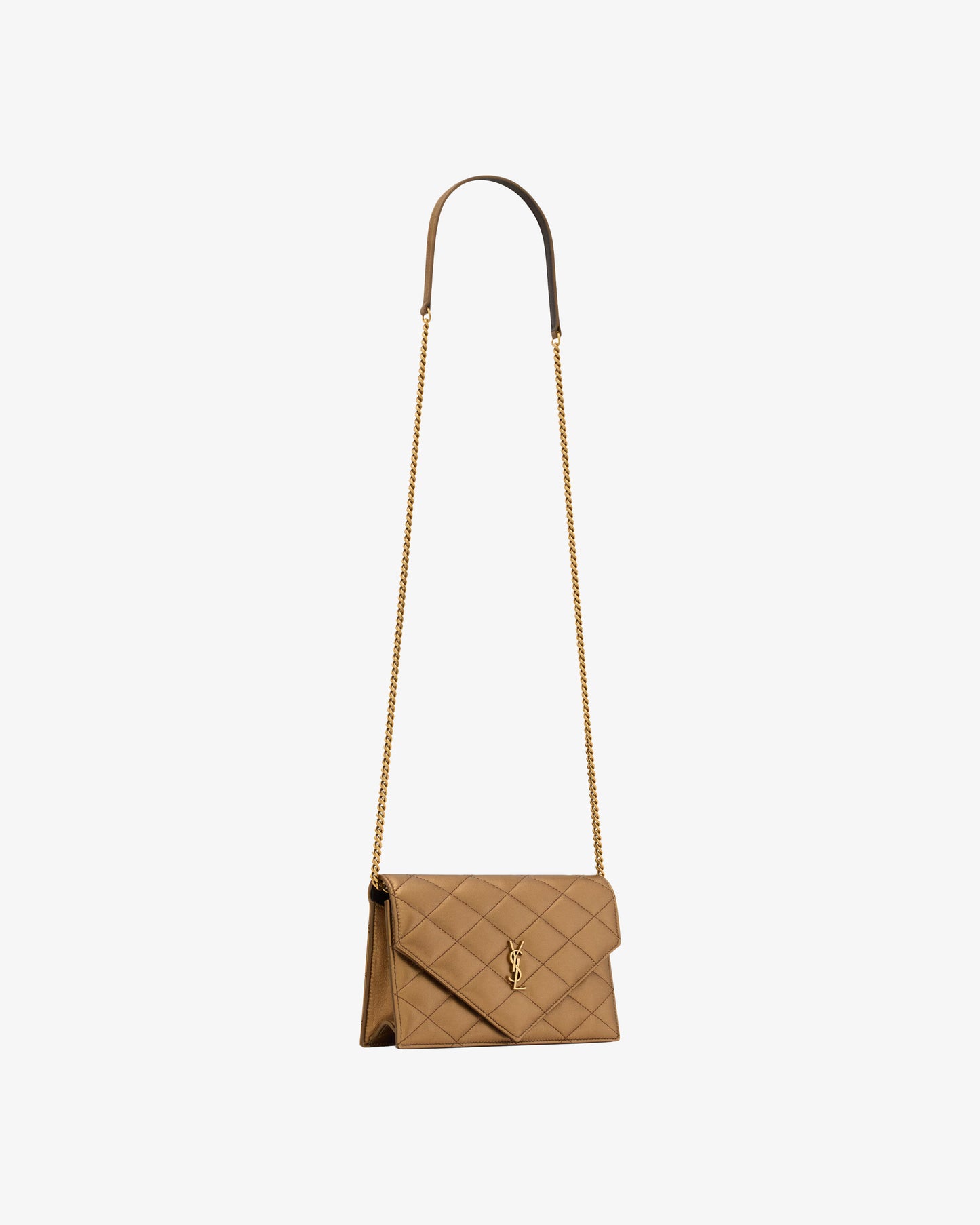 SAINT LAURENT YSL Chain Wallet New Co Bro/Fondete