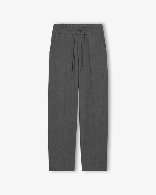 AMI PARIS Elasticated Trousers Carbon Grey