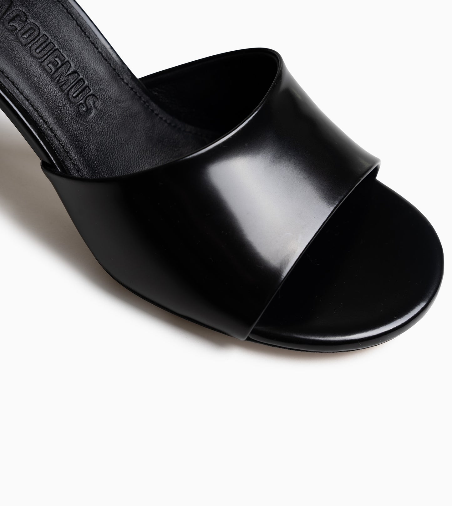 JACQUEMUS Les Mules Cubisto Black