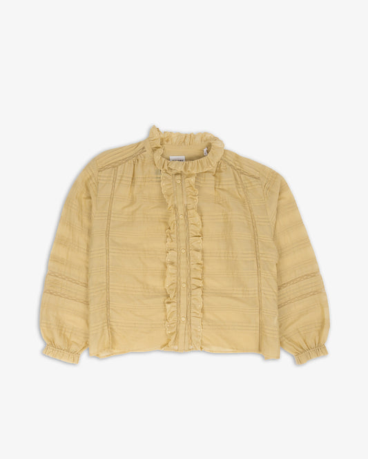 ISABEL MARANT Peline Top Light Ochre