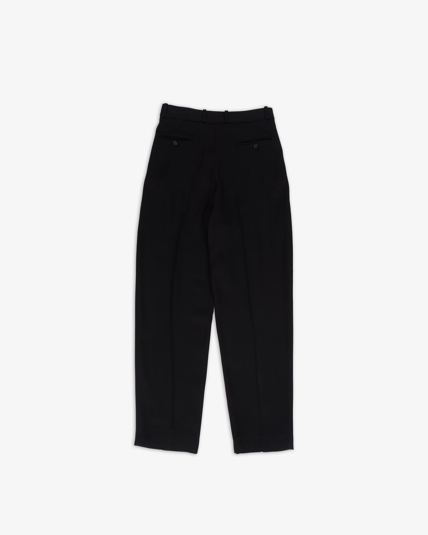 LOULOU DE SAISON Alio Pleated Tailored Pants Black