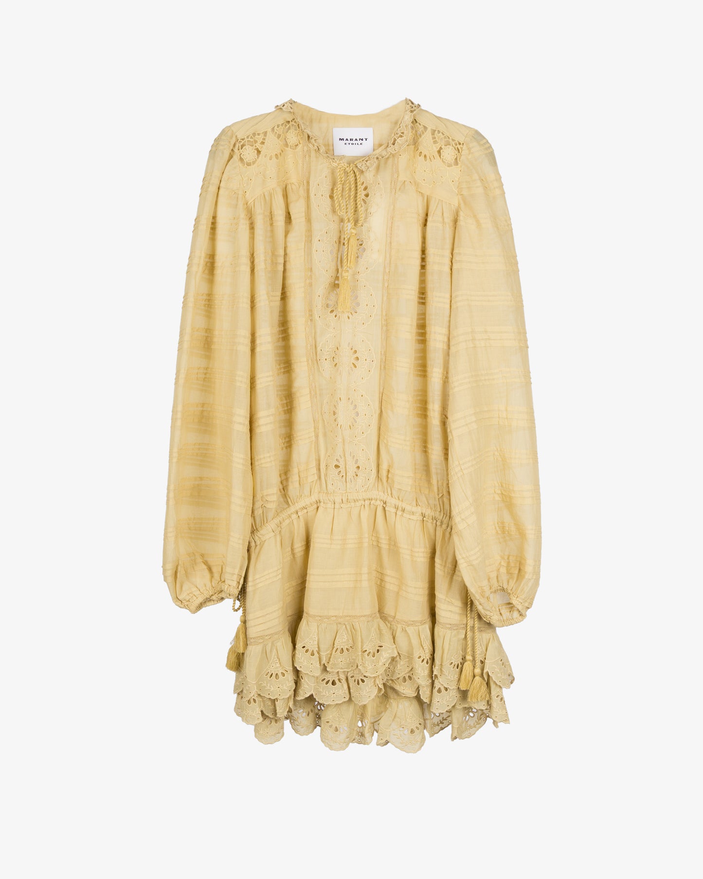 ISABEL MARANT Preya Dress Ochre