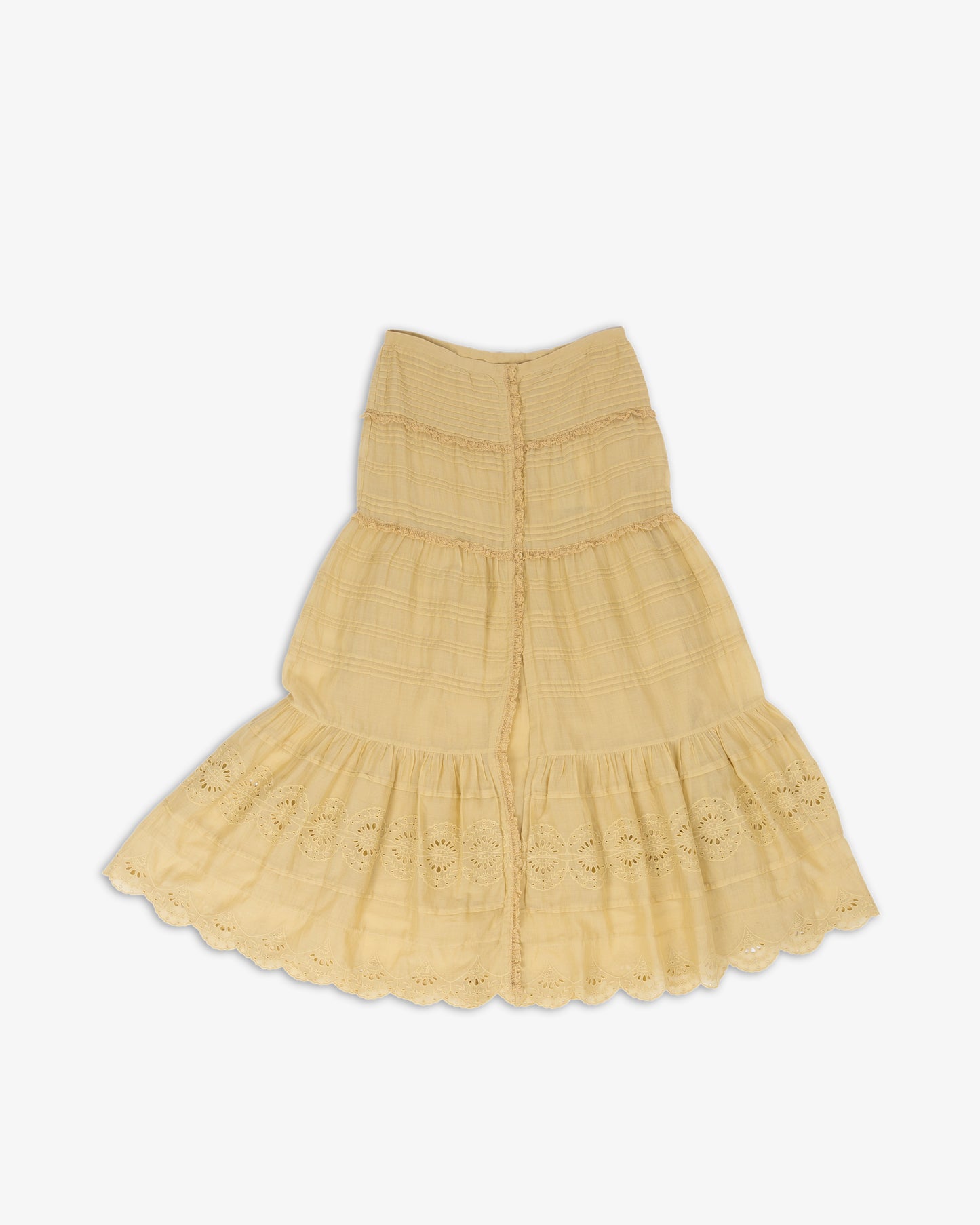 ISABEL MARANT Paoline Skirt Light Ochre