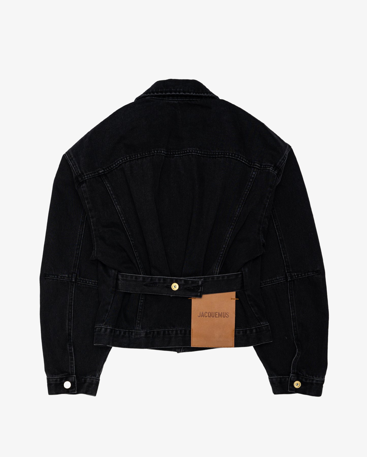 JACQUEMUS La Veste De Nimes Black