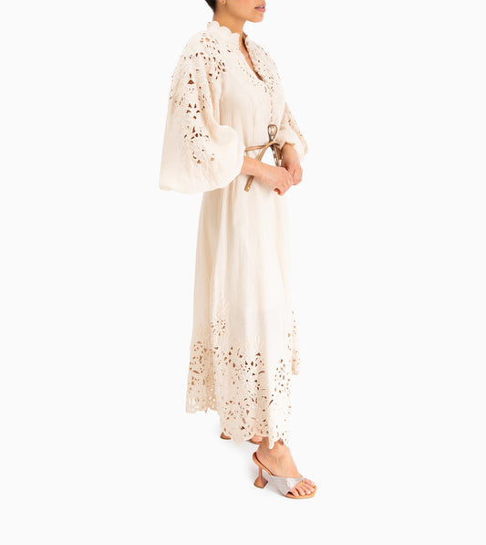 ZIMMERMANN- Wylie Embroidered Billow Dress