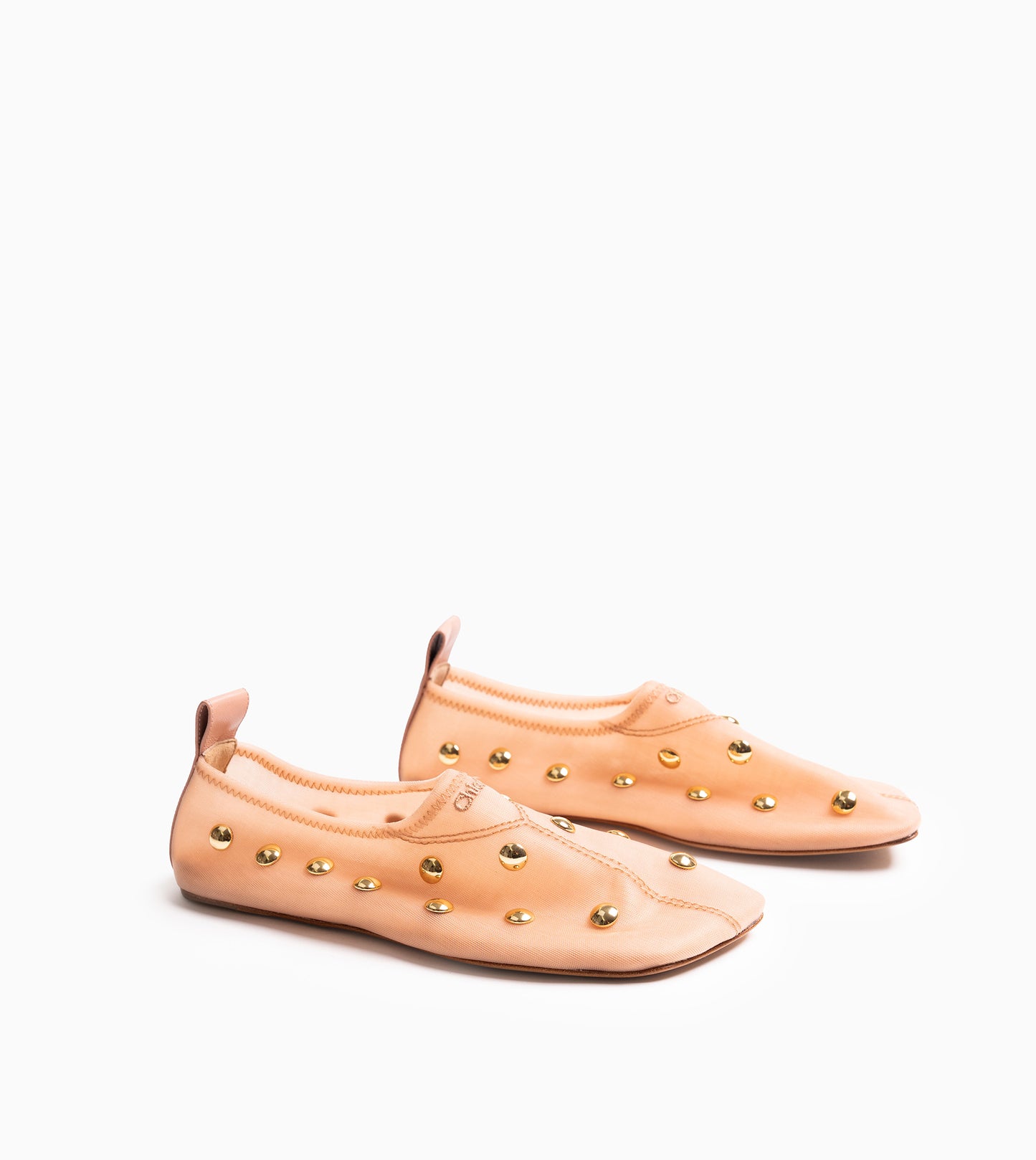 CHLOÉ Rita Flats Beige