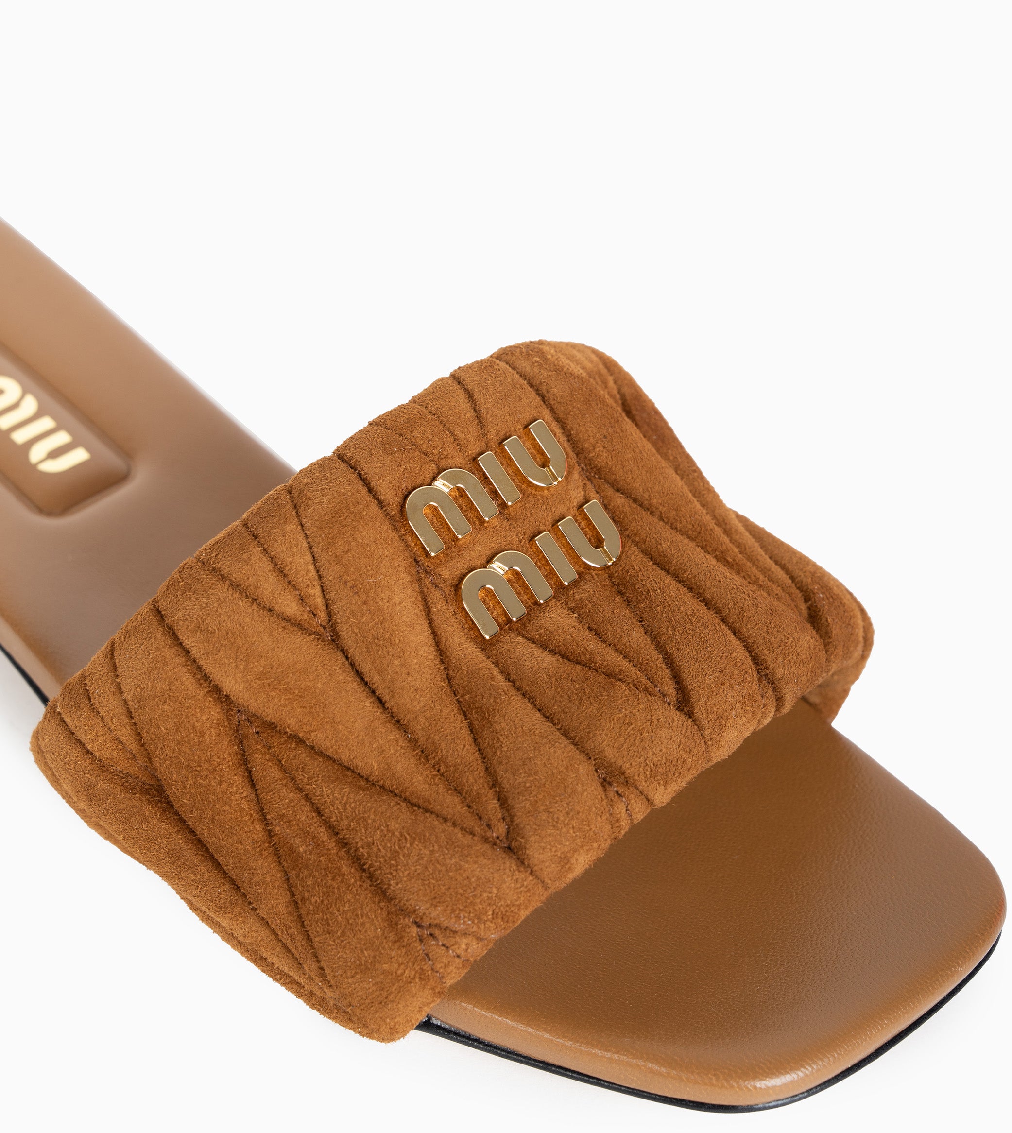 MIU MIU- Sandals Matelasse – Woman | Chapeau Valencia