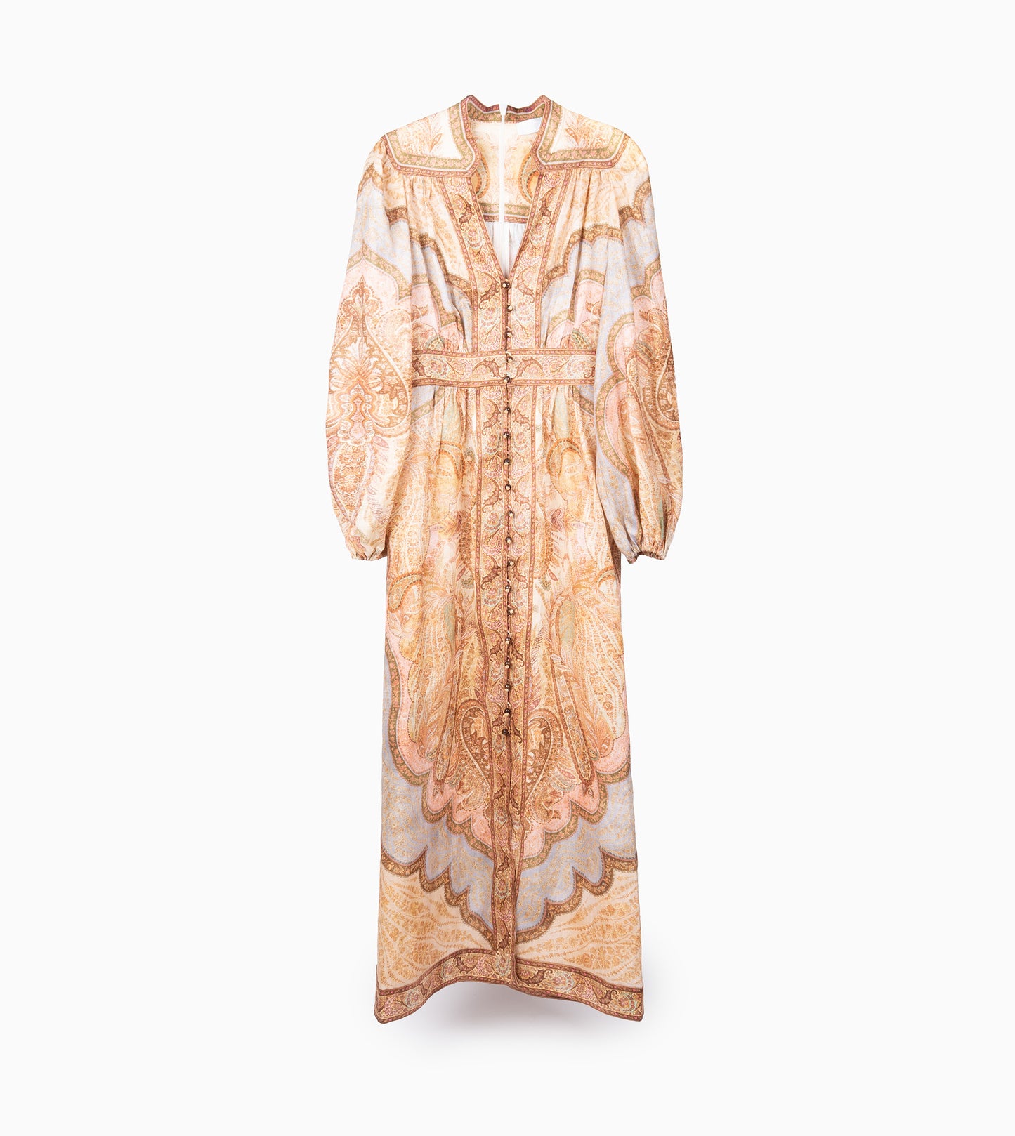 ZIMMERMANN Wanderlust Plunge Midi Dress