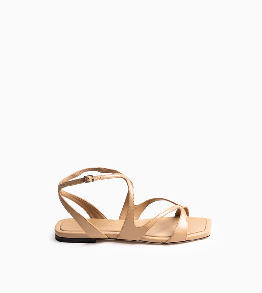 JIMMY CHOO Ayla Flat Nappa