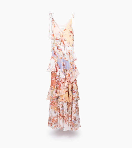 ZIMMERMANN Awaken Frilled Slip Dress